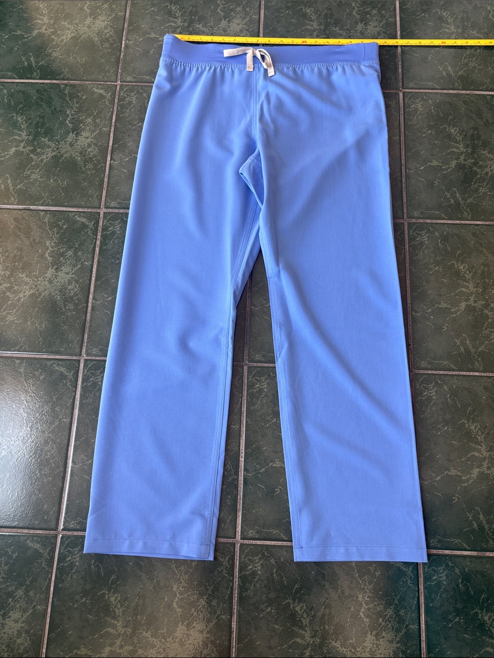 Figs Women's Light Blue Drawstring Scrub Pants